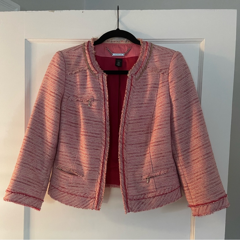 WHBM Tweed Stylist Jacket